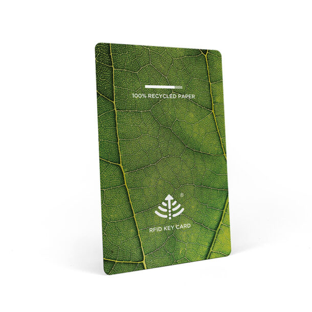 Eco Friendy Paper RFID Key Card - Green