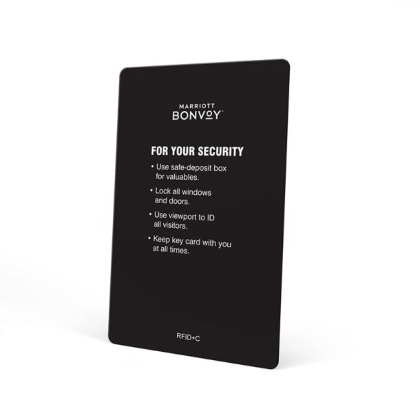 Marriott Bonvoy Swoosh RFID Key Card Elite updated design - Image 2