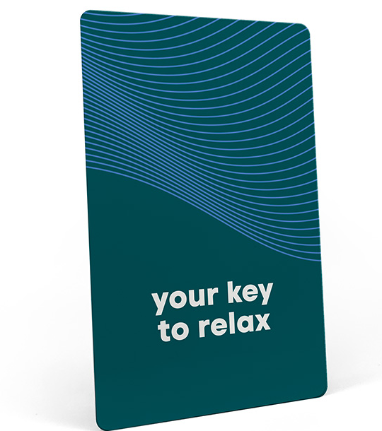 Aloft Social Side RFID Key Cards