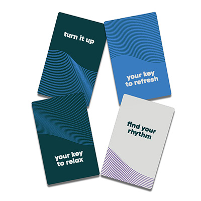 Aloft Social Side RFID Key Cards