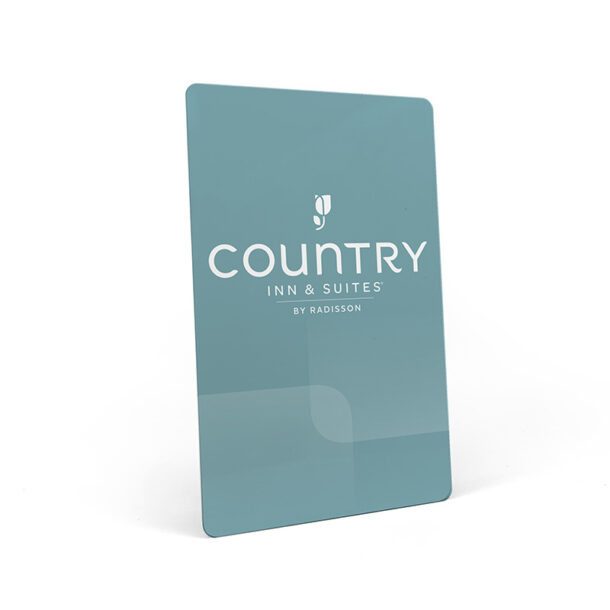 Country Inn & Suites RFID 1K Key Card, Blue Guest