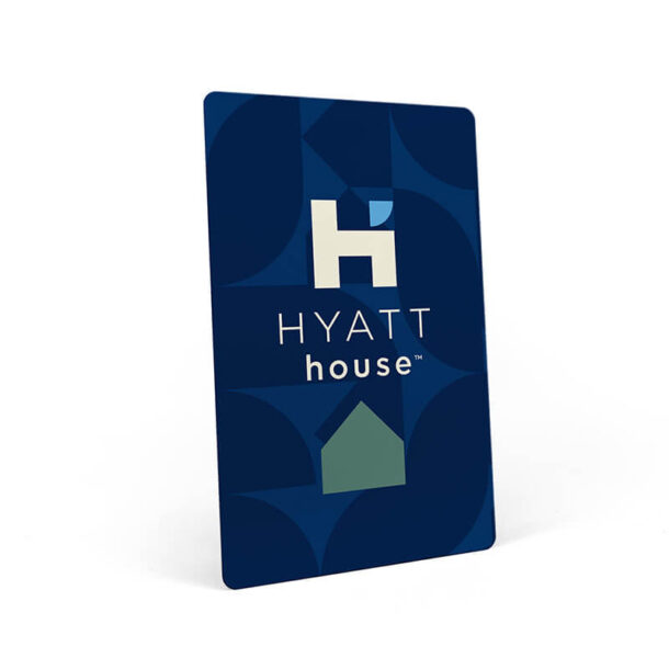 Hyatt House NXP MIFARE® Ultralight® EV1 Vingcard RFID Key Card, Navy & Green