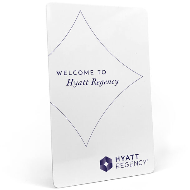 Hyatt Regency Welcome Key Card NXP MIFARE ULTRALIGHT AES Vingcards