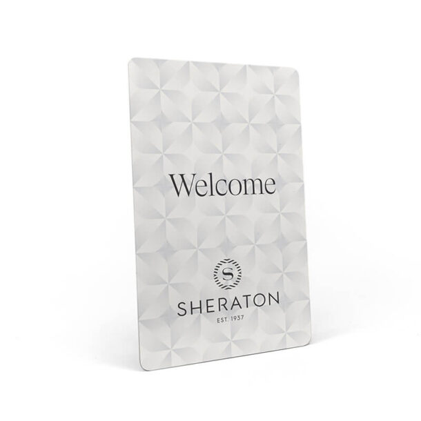 Sheraton Hotels & Resorts RFID 1K Key Card, White Guest Welcome