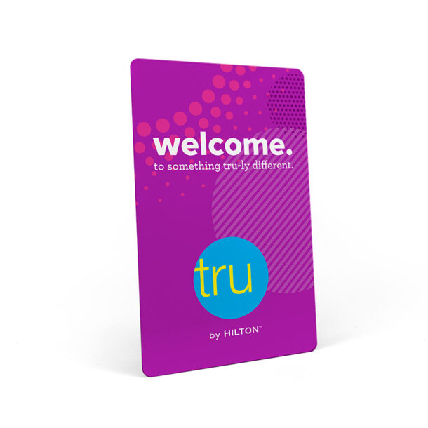 Tru by Hilton NXP MIFARE Classic® RFID Key Cards, Tru-ly Different